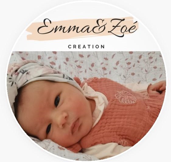 Cadeau de naissance personnalisé pour bébé Emma & Zoé Création